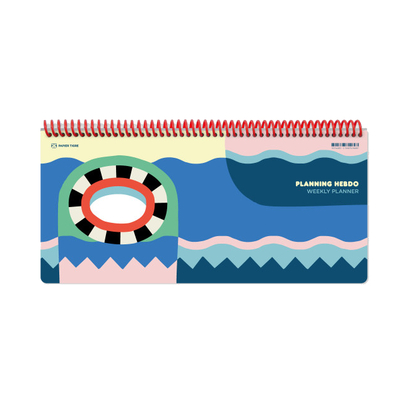 Papier tigre blok tjedni planer pool 30x14cm