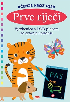 Vježbenica lcd ploča prve riječi