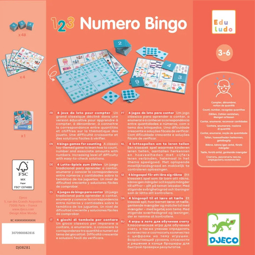 Djeco edukativna igra bingo 2