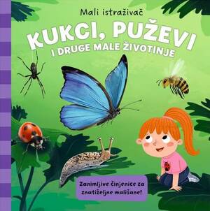 Mali istraživač kukci puževi i druge male životinje