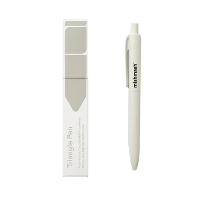 Mishmash kemijska olovka triangle pen bijela