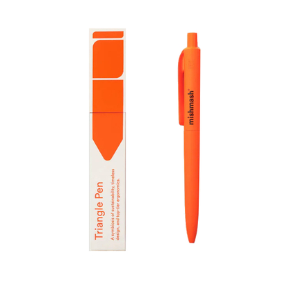 Mishmash kemijska olovka triangle pen narančasta