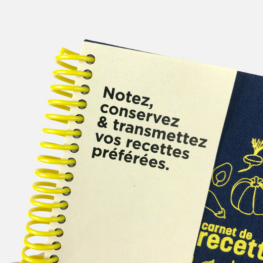 Papier tigre bilježnica za recepte marine 5