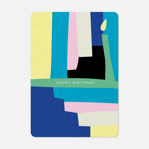 Papier tigre čestitka a6 s kuvertom happy birthday tile 1