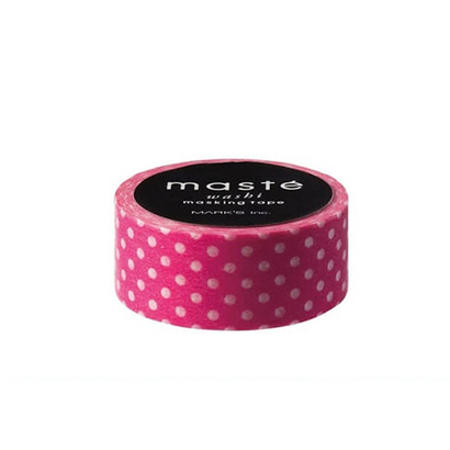 Maste washi samoljepljiva traka roze točke