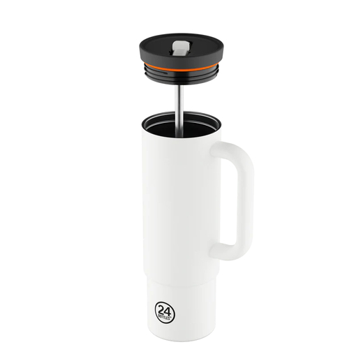 Termos boca sa slamkom 24bottles ice white 800ml 1