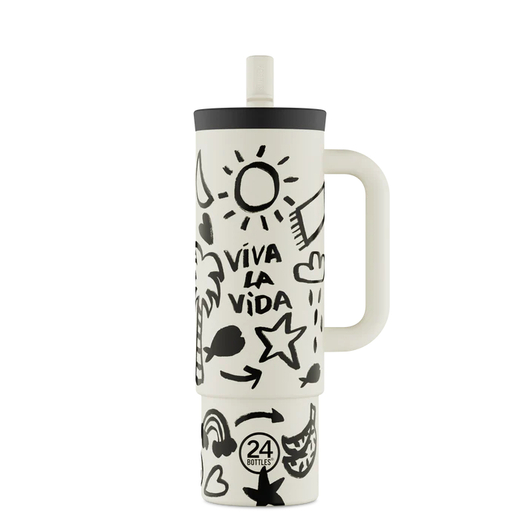 Termos boca sa slamkom 24bottles viva la vida 800ml