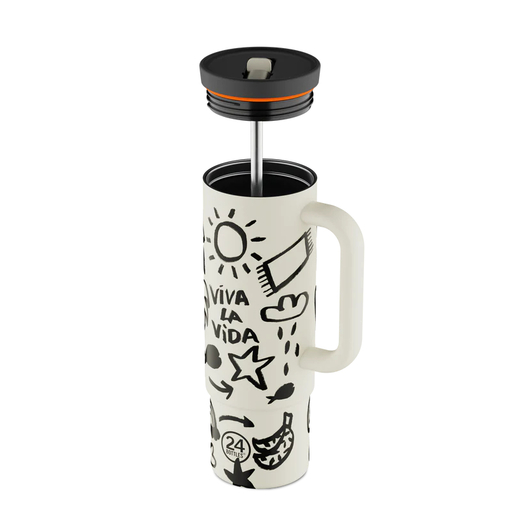 Termos boca sa slamkom 24bottles viva la vida 800ml 1