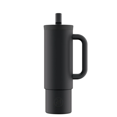 Termos boca sa slamkom 24bottles tuxedo black 800ml