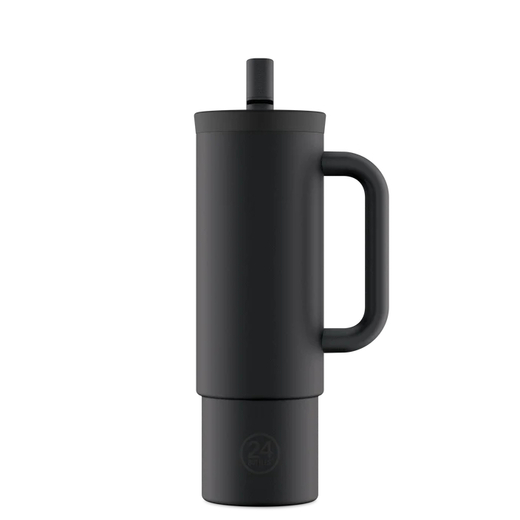 Termos boca sa slamkom 24bottles tuxedo black 800ml