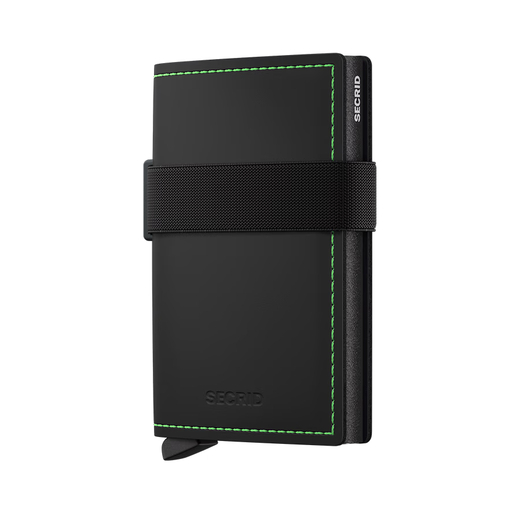 Secrid novčanik bandwallet matte crno zeleni