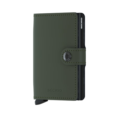 Secrid novčanik miniwallet matte zeleno crni
