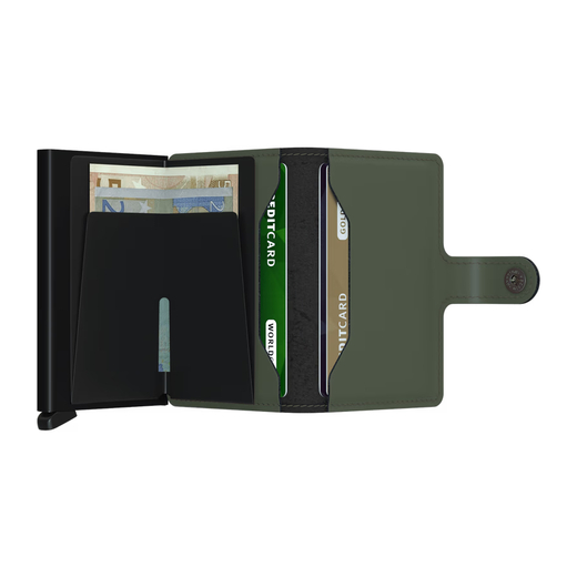 Secrid novčanik miniwallet matte zeleno crni 3