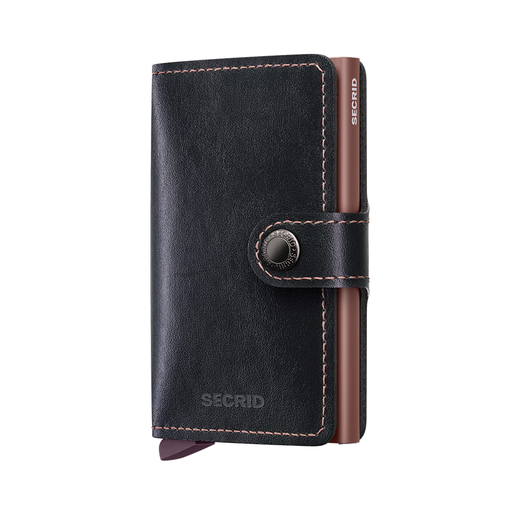 Secrid novčanik miniwallet mirum crno rozi
