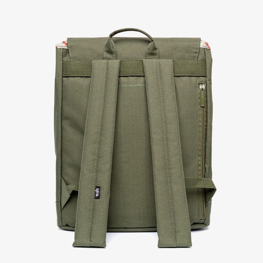 Lefrik ruksak scout stripes olive 1