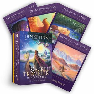 Sacred traveler oracle cards