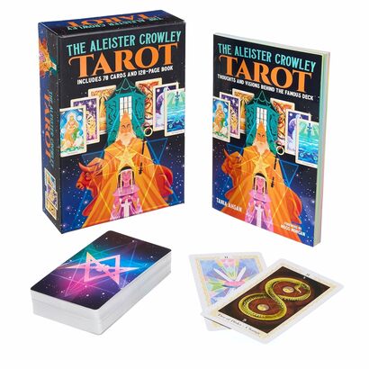 The aleister crowley tarot book card deck