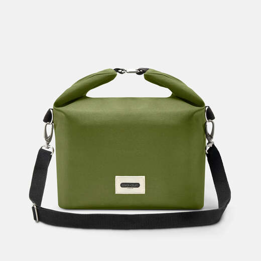 Black+blum torba za užinu zelena