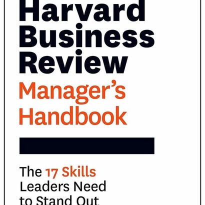 Harvard business review managers handbook