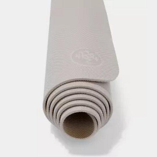 Manduka begin mat 5mm 172cm svijetlo sivi