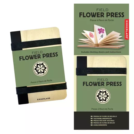 Kikkerland field flower press 2webp