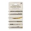 If fabulously flat paper pens