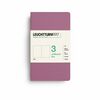 Leuchtturm1917 jottbook pur bilježnice a6 prazno 3 kom dusty rose
