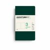 Leuchtturm1917 jottbook pur bilježnice a6 prazno 3 kom forest green
