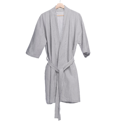 The organic company wellness ogrtač morning grey s m