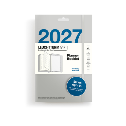 Leuchtturm1917 mjesečni planer i knjižica 2027 b5