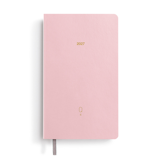 Leuchtturm1917 kvartalni dnevni planer 2027 a6 4 kom shades of pink 4