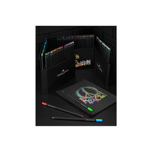 Faber castell drvene boje trokutaste black edition 100 boja 2