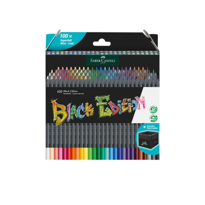 Faber castell drvene boje trokutaste black edition 100 boja