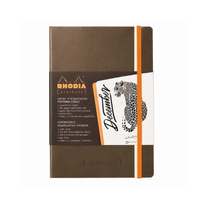 Rhodia dnevnik rhodiarama goalbook a5 bakrena