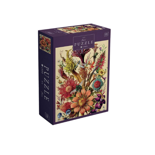 Interdruk puzzle flowers 5 1000 kom