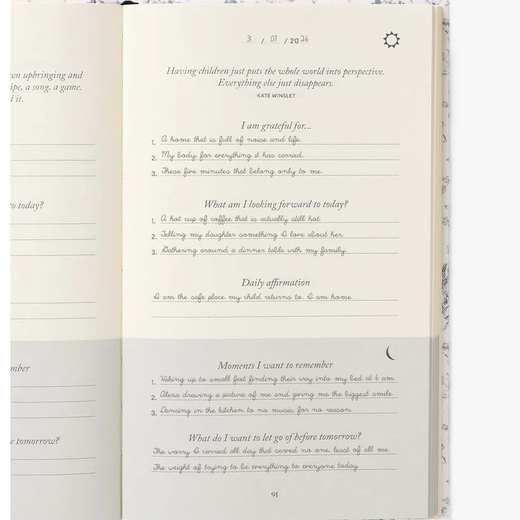 The five minute journal for mothers 2