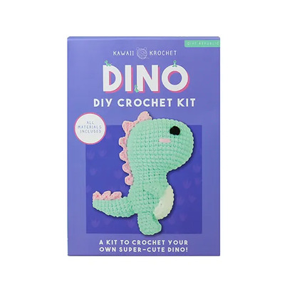 Gift republic set za izradu diy crochet dino