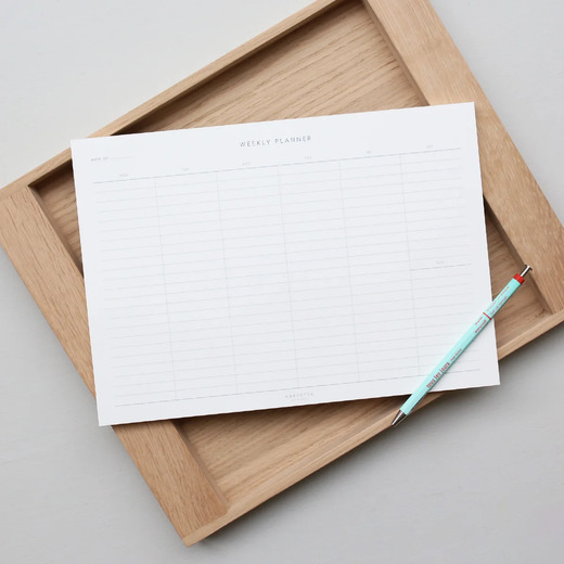 Kartotek mjesečni planer a4 notepad 2