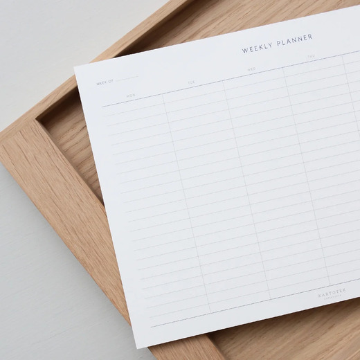Kartotek mjesečni planer a4 notepad 1