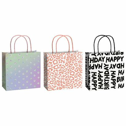 Stewo ukrasna vrećica birthday 20x20x8 cm