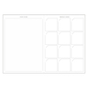 Marks tjedni planer dayfree 18x13cm sivi3
