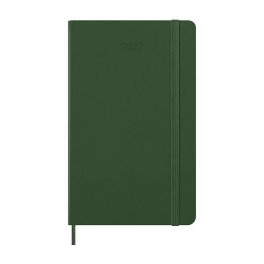 Moleskine dnevni planer 2027 tvrde korice13 21 cm zeleni 2 (1)