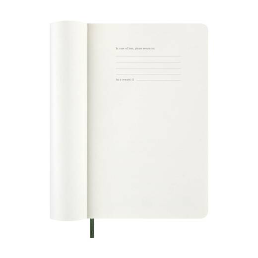Moleskine tjedni planer 2027 meke korice 13x21 cm zeleni1