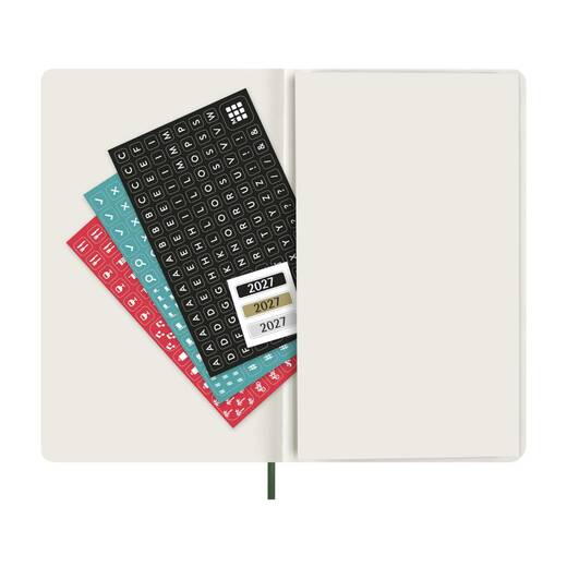 Moleskine tjedni planer 2027 meke korice 13x21 cm zeleni4