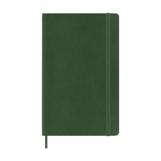 Moleskine tjedni planer 2027 meke korice 13x21 cm zeleni0