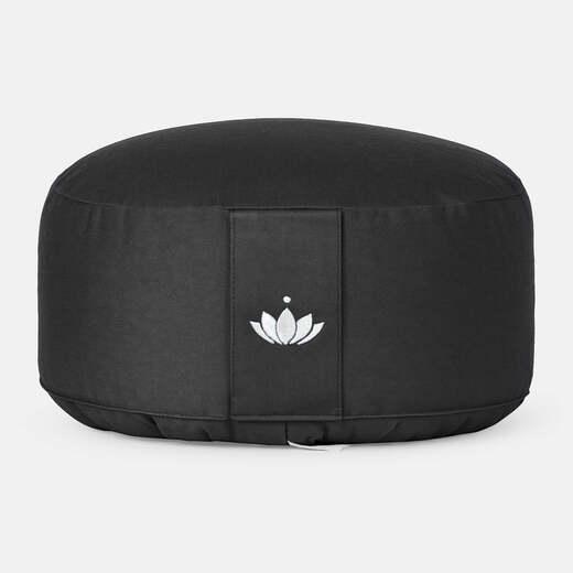 Lotuscrafts jastuk za meditaciju 15 cm crni 1