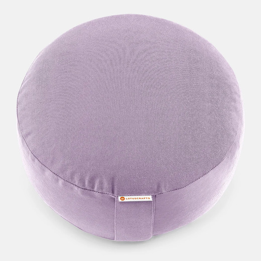 Lotuscrafts jastuk za meditaciju 15 cm lavender fog 2