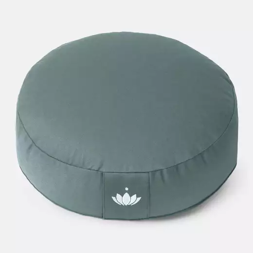 Lotuscrafts jastuk za meditaciju 10 cm balsam green 2