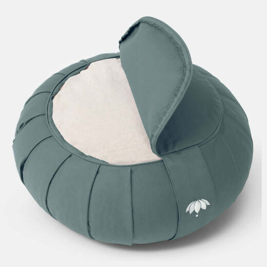 Lotuscrafts zafu jastuk zen balsam green 3