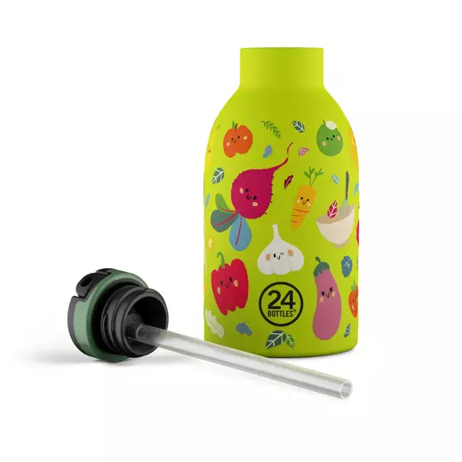 24 termos boca clima veggie friends 330ml 2